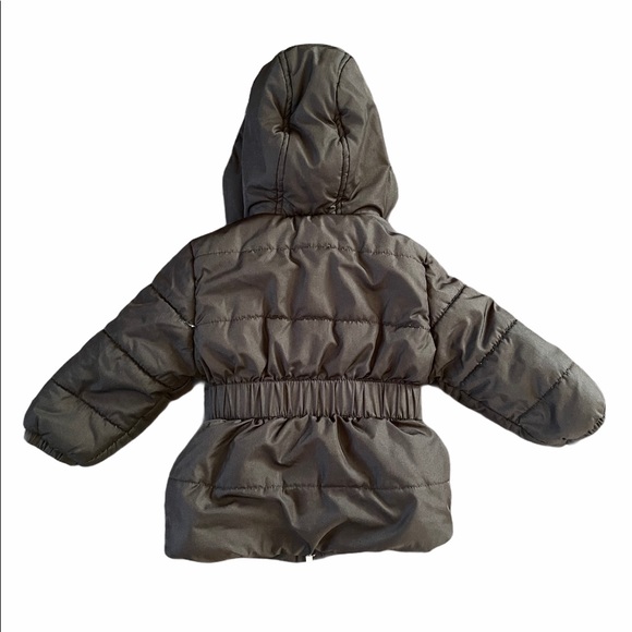 Quilted Black Jacket with Leopard Lining - Picture 2 of 4